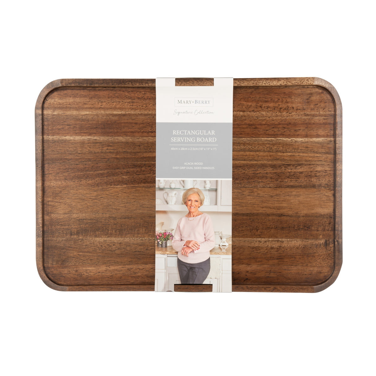 Mary Berry Signature Rectangular Acacia Serving Board – The Bottom ...