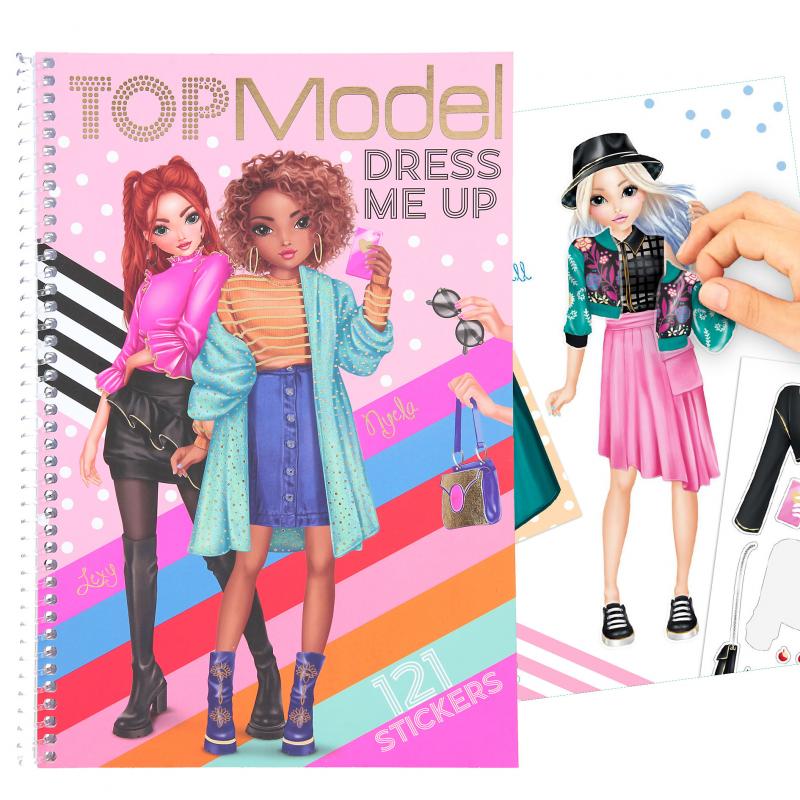 Top Model Dress Me Up Pocket Sticker Book - Dress Me Up Pocket Sticker Book  . shop for Top Model products in India.